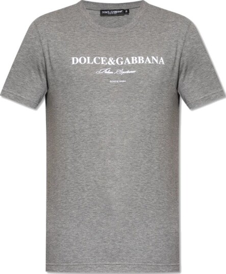 Dolce & Gabbana Herre Topper Grå S Dolce & Gabbana Herre Topper Grå S
