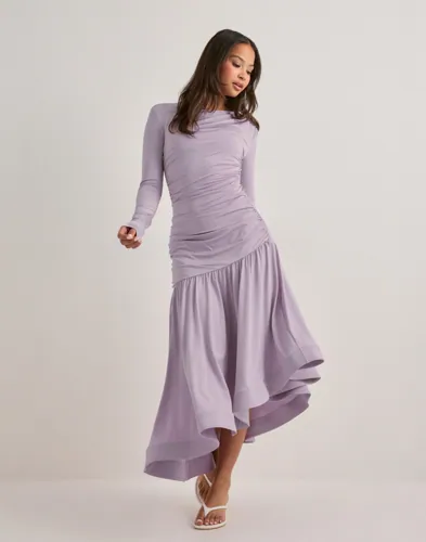 Malina   Lilla   Lionelle Asymmetrical Ruffled