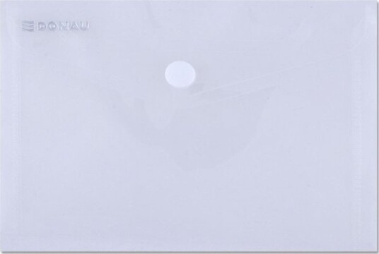Donau Envelope Donau Folder With Clasp Pp A6 180 Micron Transparent