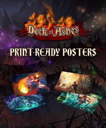 Deck of Ashes - Print-Ready Posters (PC)
