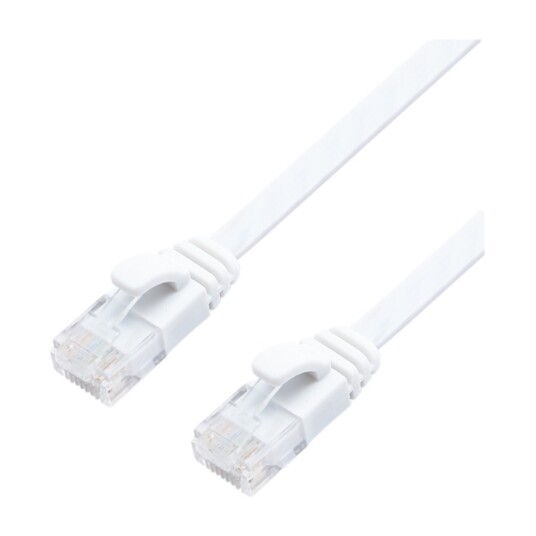 ELETRA CAT6 UTP NETTVERKSKABEL 10M, HVIT