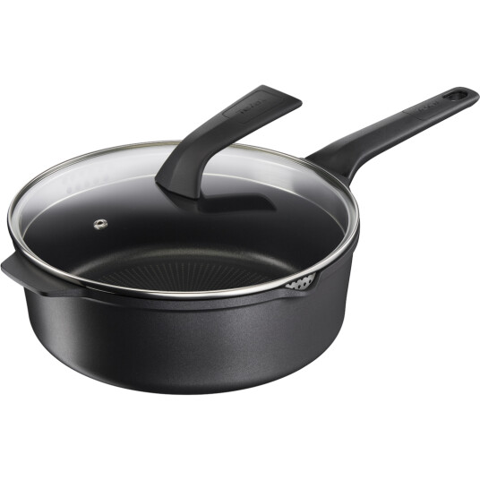 TEFAL ROBUSTO SAUTERPANNE M/LOKK 26CM SORT TEFAL ROBUSTO SAUTERPANNE M/LOKK 26CM SORT