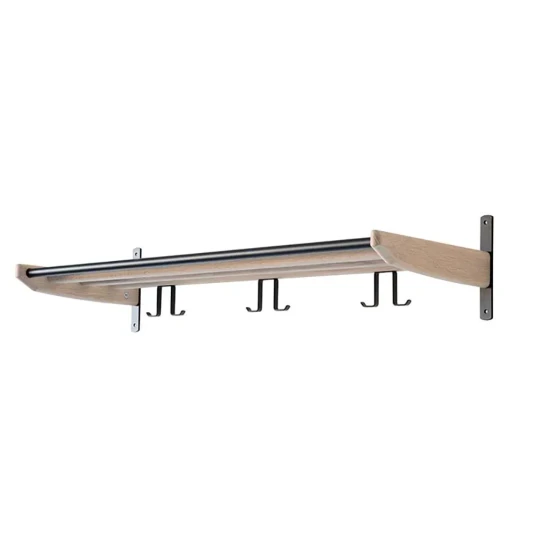 Oscarssons Möbel Cora Hattehylle 90 cm lakkert eik