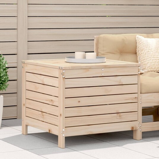 Hagefotskammel 62x63,5x53,5 cm heltre furu 844903 Hagefotskammel 62x63,5x53,5 cm heltre furu 844903