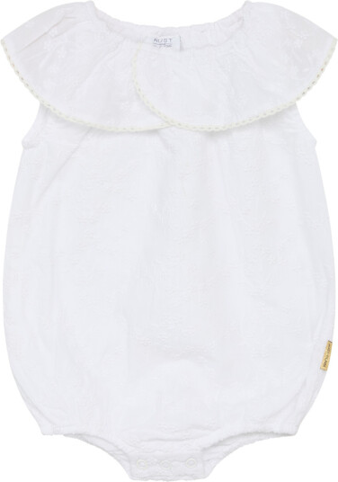 Hust And Claire Magnolia Romper White (80 / 1 år)