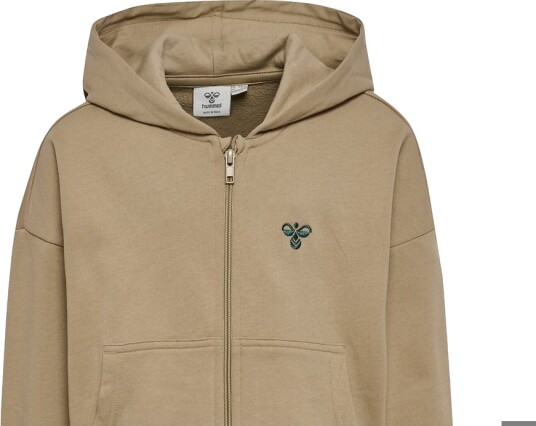 Hummel Cardigan - HmlJr Jump - Sølv Mink - Hummel - 11-12 år (146-152) - Cardigan - Beige