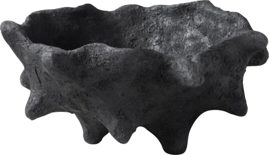 Mette Ditmer Art piece kastanje Ø 20 cm Black Mette Ditmer Art piece kastanje Ø 20 cm Black
