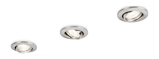 Philips Enif Ceiling armatur GU10 3-pakning