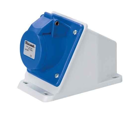 Påvegg industri stikk 16A 3+J 230V IP44 316-9 Påvegg industri stikk 16A 3+J 230V IP44 316-9