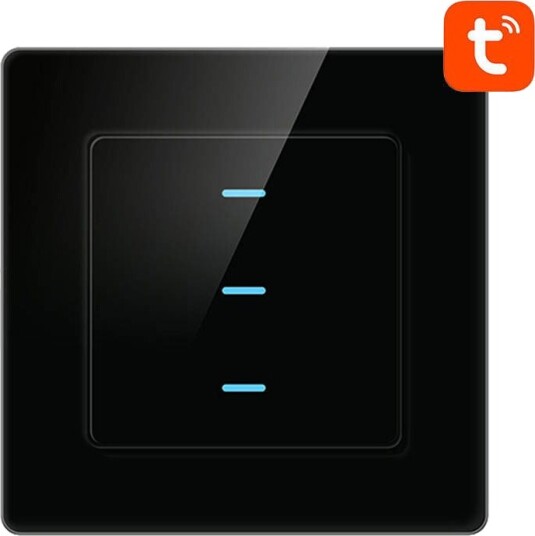 Avatto TS02-EU-W1 Smart Lysbryter 1-veis (WiFi/Tuya) Hvit