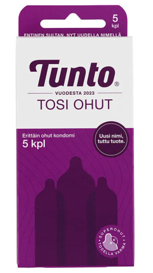 Tunto Tosi Ohut 5 pack Tunto Tosi Ohut 5 pack
