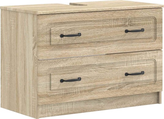 vidaXL Baderomsvaskeskap UTRECHT Sonoma eik 82 x 41 x 56 cm