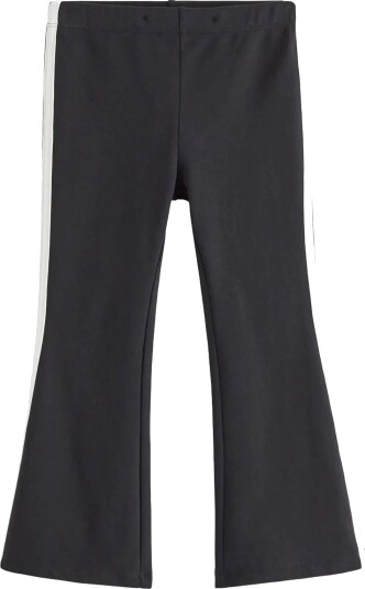 Lindex Flared Leggings With Brushed Inside Black 116
