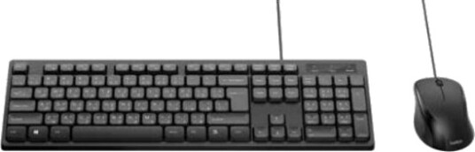 Belkin BBZ014DE Keyboard Mouse svart