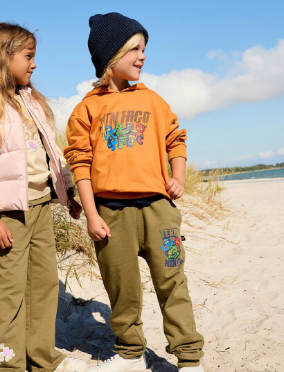 LEGO kidswear Lwpino 100 Sweatpants Khaki green 134