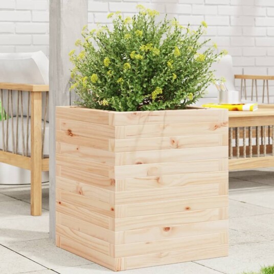  Plantekasse 40x40x46 cm heltre furu