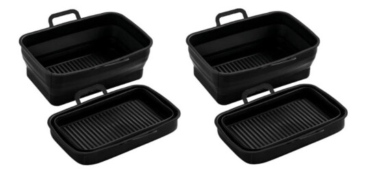 INF Sammenleggbar form av silikon til Air Fryer 2 pakning Ninja 201410 INF Sammenleggbar form av silikon til Air Fryer 2 pakning Ninja 201410