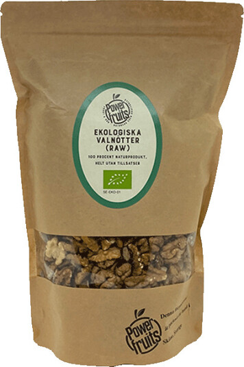 Powerfruits Økologiske Valnøtter 1 kg OS Powerfruits Økologiske Valnøtter 1 kg OS