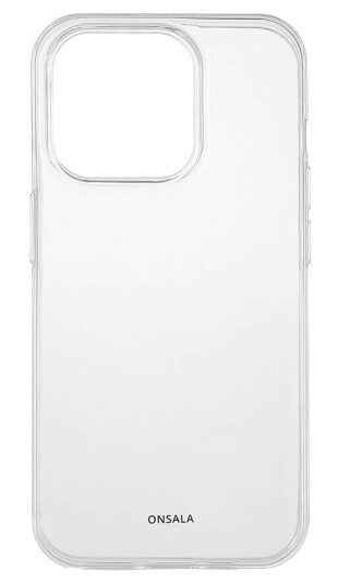 Onsala Resirkulert Transparent TPU Mobildeksel for iPhone 15 Pro