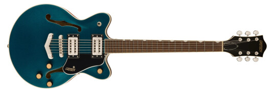 Gretsch G2655 Streamliner Cb Jr. Dc V-StoptailMidnight SapphireLaurel Fb