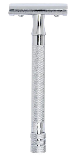 Merkur 23C tradisjonell barberhøvel - Krom Merkur 23C tradisjonell barberhøvel - Krom
