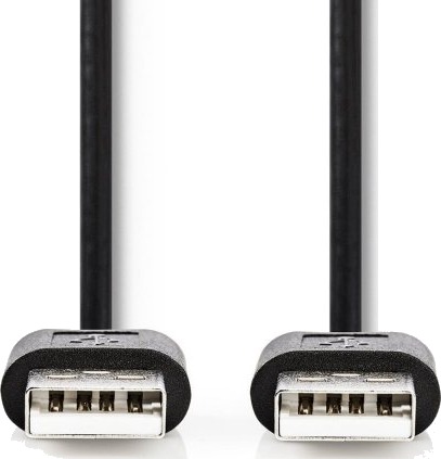 Nedis Ccgt60000bk30 3 M Usb A Usb A Usb 2.0 0,48 Gbit/S Sort