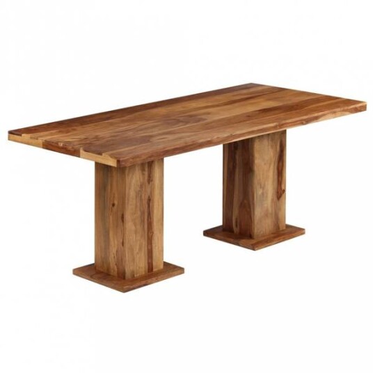 Robust spisebord i heltre indisk rosentre 175x90x77 cm