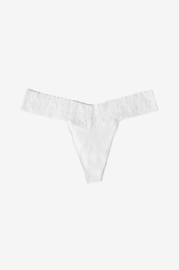 Lace Laboratory   Stringtruser Modal Thong   Hvit
