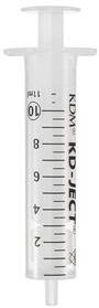 KD Ject sprøyte 2 k 10ml LS excentrisk steril   100 stk.