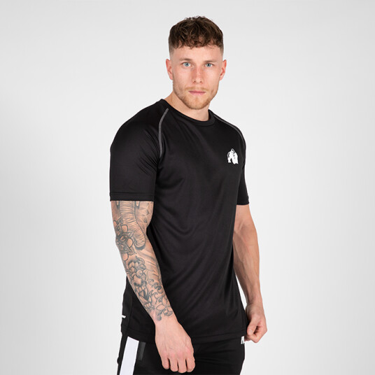 Performance T-Shirt, Black/Grey Performance T-Shirt, Black/Grey