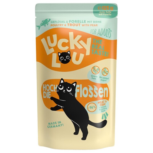 Lucky Lou Voksen 16 X 125 G Fjørfe Og Ørret Lucky Lou Voksen 16 X 125 G Fjørfe Og Ørret