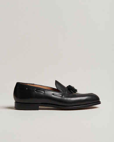 Crockett & Jones Cavendish 2 Tassel Loafer Black Calf