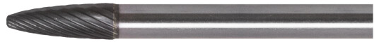 Ironside 200801 Fil Medium S spiss rundet topp 18 x 6 mm Maskintilbehør & forbruk