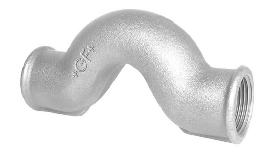 +GF+ bend galvanized 1""