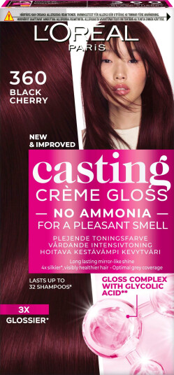 L'Oreal Paris Hårfarge L'Oréal Paris Casting Crème Gloss 360 Black Cherry 180ml