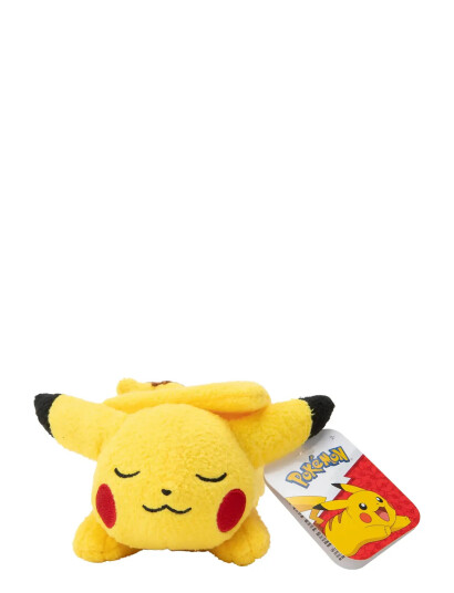 Pokemon Pokemon Sovende Plysj 12cm Pikachu Cdu Yellow One Size Pokemon Pokemon Sovende Plysj 12cm Pikachu Cdu Yellow One Size