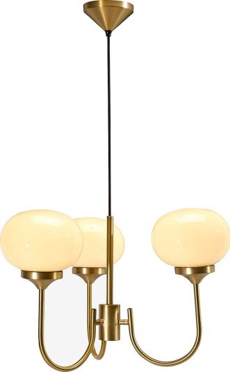 PR Home Pendellampe Elsy 59 cm Messing Takpendler