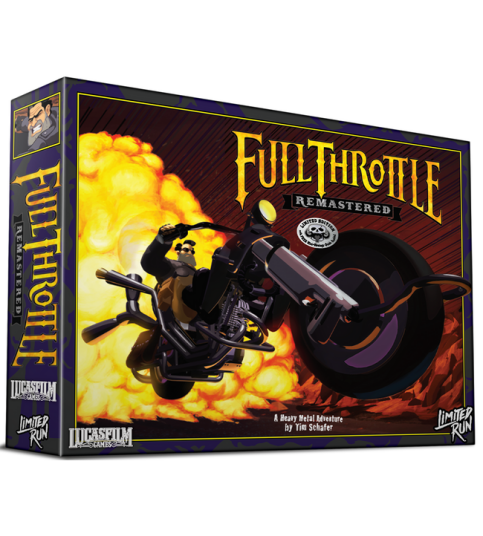 Full Throttle Remastered Collector's Edition Limited Run PS4 Full Throttle Remastered Collector's Edition Limited Run PS4