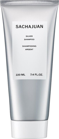 Sachajuan Silver Shampoo 220ml - Nøytraliserer Gule Toner for Grått og Hvit Hår Sachajuan Silver Shampoo 220ml - Nøytraliserer Gule Toner for Grått og Hvit Hår