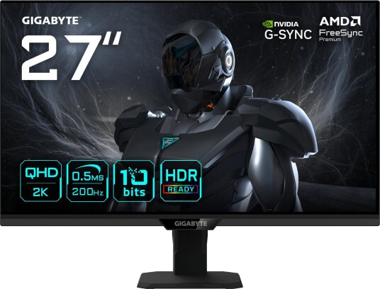 Gigabyte G27Q20T Gamingskjerm 27" QHD SS-IPS 200Hz 0.5ms HDMI DP