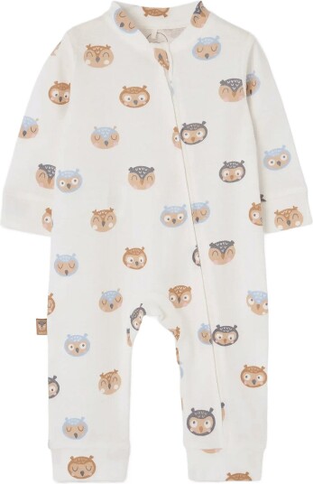 Boboli | Ribbed Play Suit Printed For Baby Bci | 80