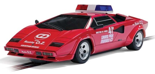 Scalextric 1:32 Lamborghini Countach 1983 Monaco GP Sikkerhetsbil med Lys