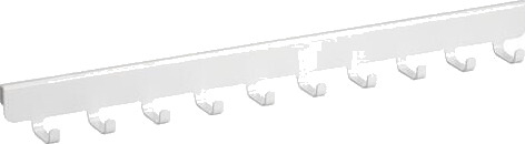 Elfa Krokrekke 40 10-Kroker Hvit Elfa Elfa Krokrekke 40 10-Kroker Hvit Elfa