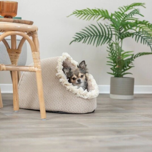 Trixie Boho Hundeseng Iglo Beige 35x26x41 cm for Små Hunder og Katter