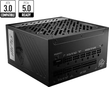 MSI MPG A1000G PCIE5 1000W PSU MSI MPG A1000G PCIE5 1000W PSU