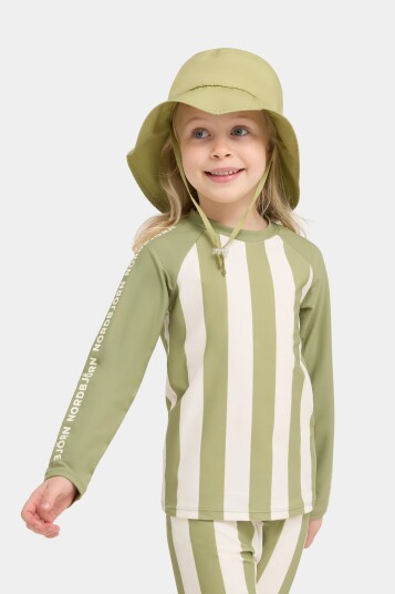 Nordbjörn Sandhamn UV-Sett Green Stripe 98-104