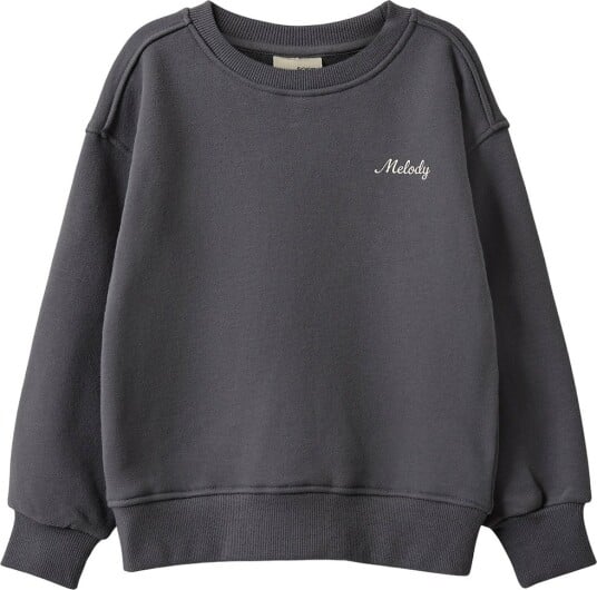 Sofie Schnoor Baby and Kids Eliskb Kids Sweatshirt   DARK GREY   128
