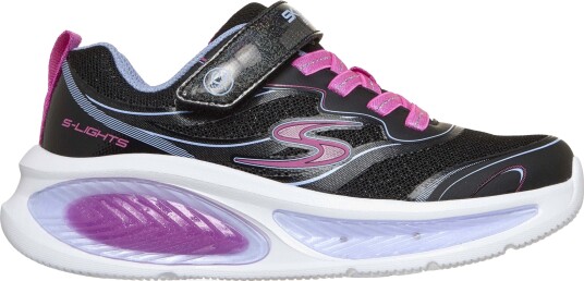 Skechers Cosmic Glow 2.0 Blinkende Sneakers, Svart, 31