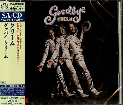 Cream  Goodbye  CD