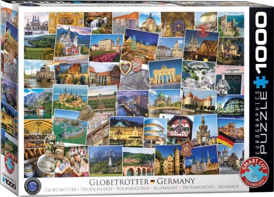 Eurographics Globetrotter Puslespill - 1000 brikker - Tyskland
